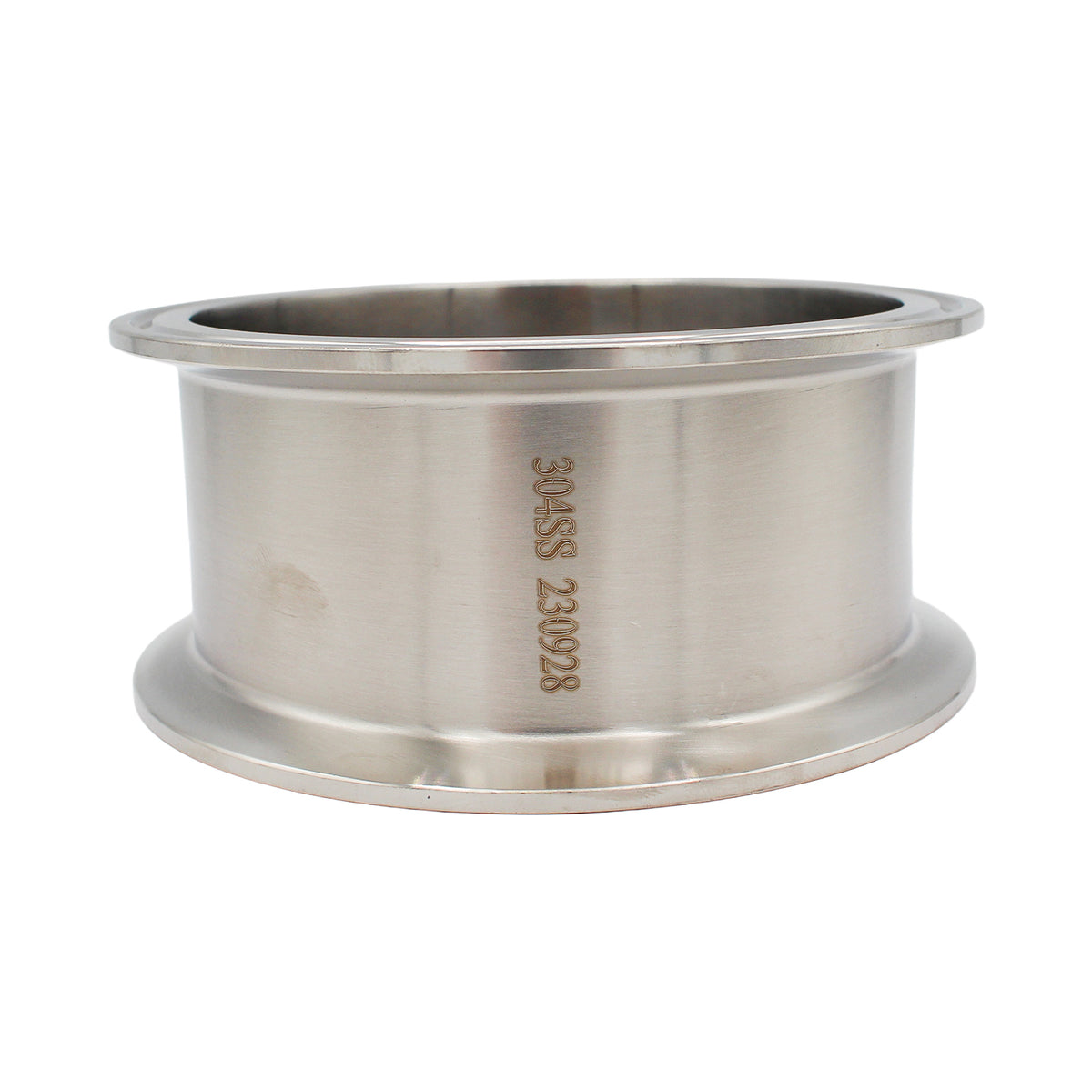 4" Tri Clamp Extension Tube (2") - Tri Clover Sanitary Stainless Steel