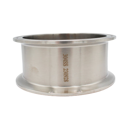 4" Tri Clamp Extension Tube (2") - Tri Clover Sanitary Stainless Steel