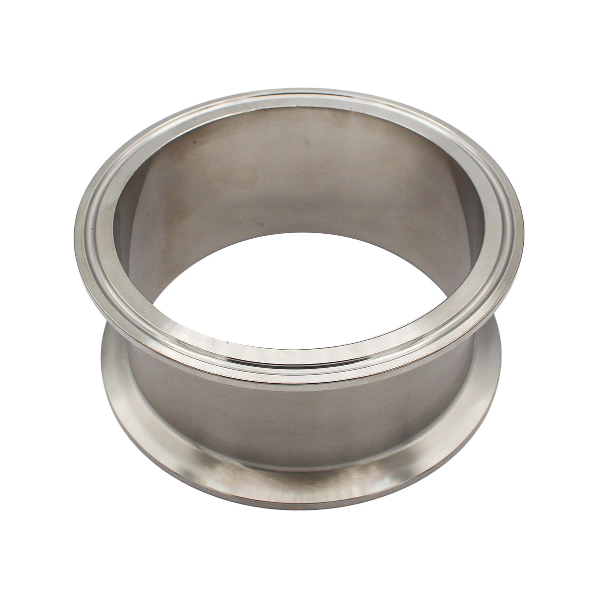 4" Tri Clamp Extension Tube (2") - Tri Clover Sanitary Stainless Steel