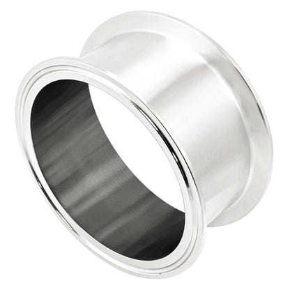 4" Tri Clamp Extension Tube (2") - Tri Clover Sanitary Stainless Steel