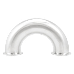 Stainless Steel Tri-Clover 180° U-Bend - 2" TC