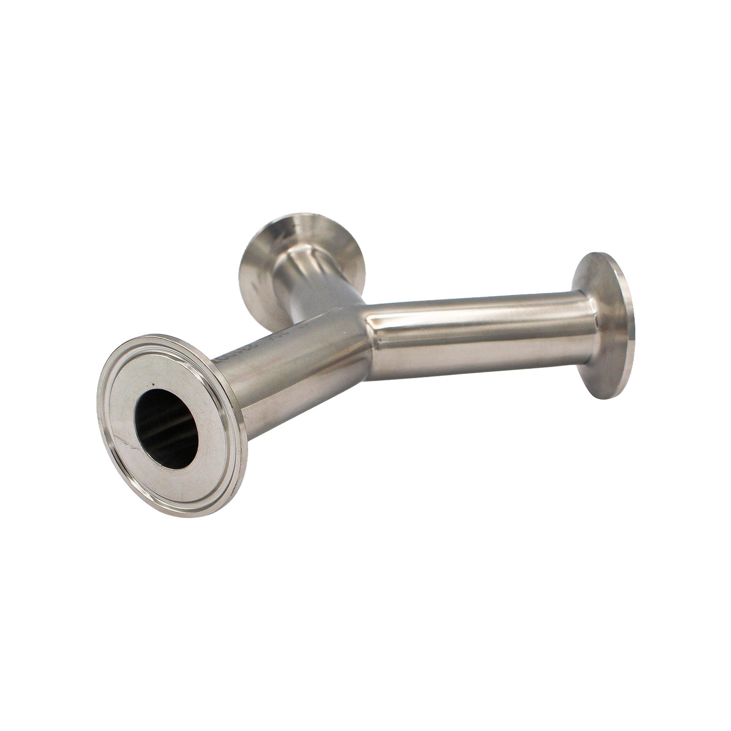 1" Tri Clamp Wye (Y-fitting)- Sanitary Stainless Steel