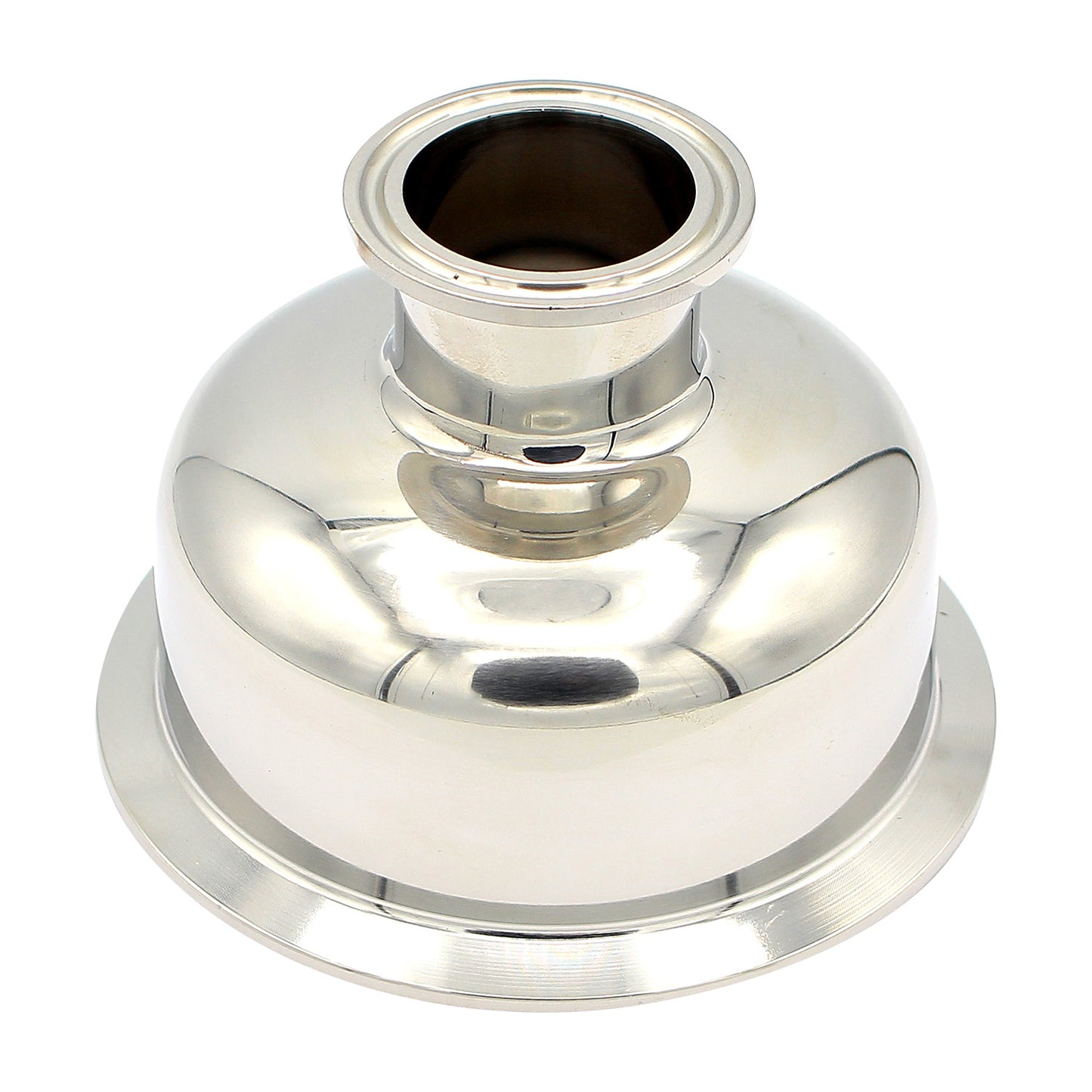 4" X 1.5" Tri Clamp Concentric Bowl Reducer - Tri Clover Sanitary Stainless Steel Fitting