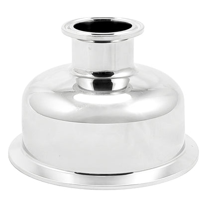 4" X 1.5" Tri Clamp Concentric Bowl Reducer - Tri Clover Sanitary Stainless Steel Fitting