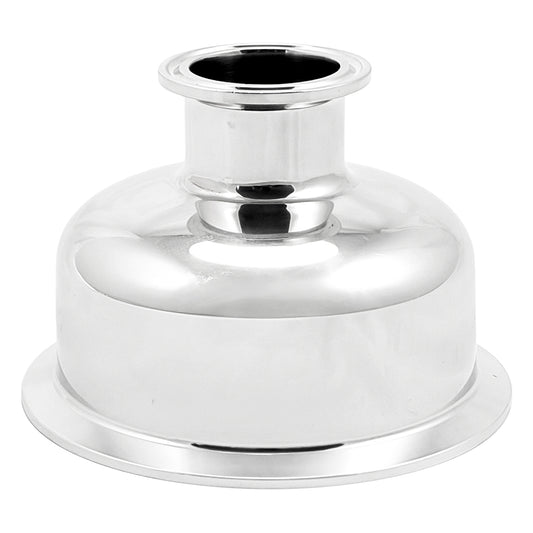 4" X 1.5" Tri Clamp Concentric Bowl Reducer - Tri Clover Sanitary Stainless Steel Fitting