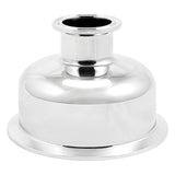 Stainless Steel Tri-Clover Concentric Bowl Reducer - 4" TC X 1.5" TC