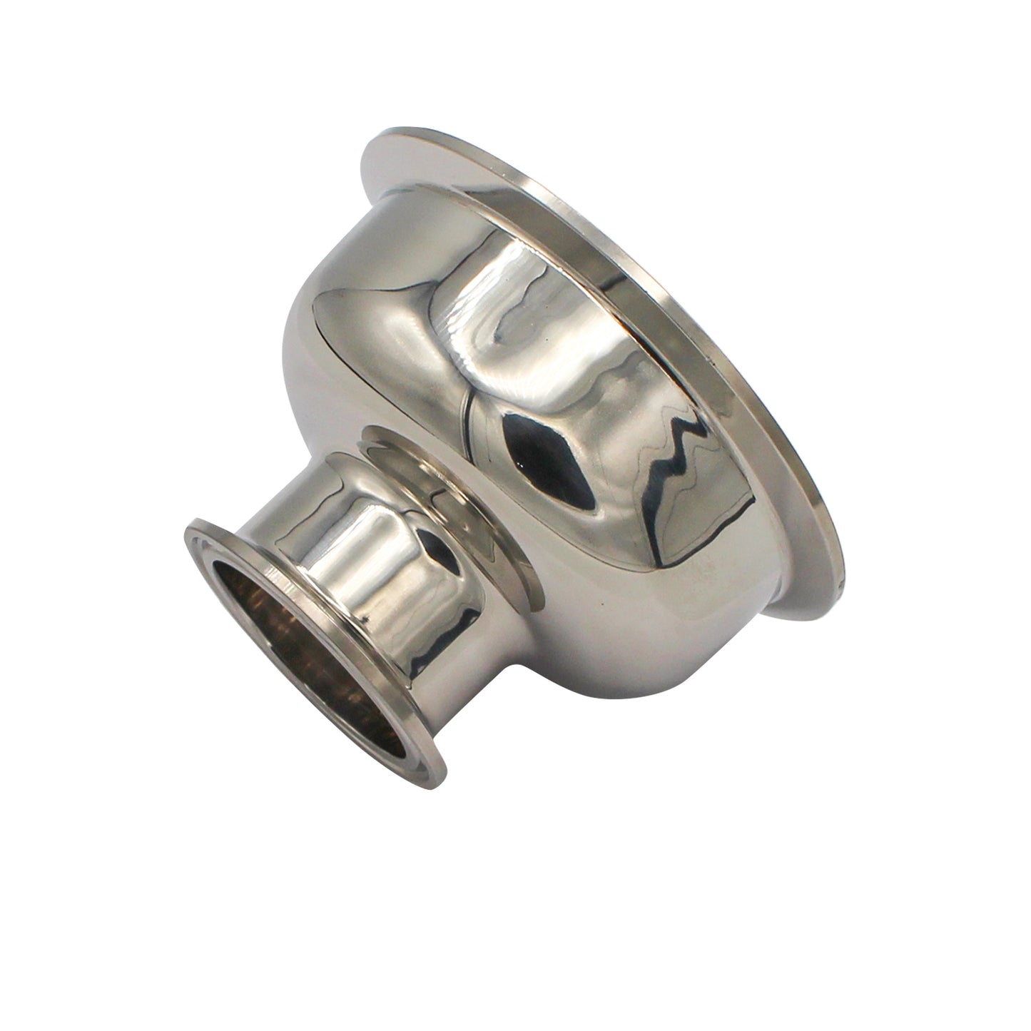 4" X 2" Tri Clamp Concentric Bowl Reducer - Tri Clover Sanitary Stainless Steel Fitting