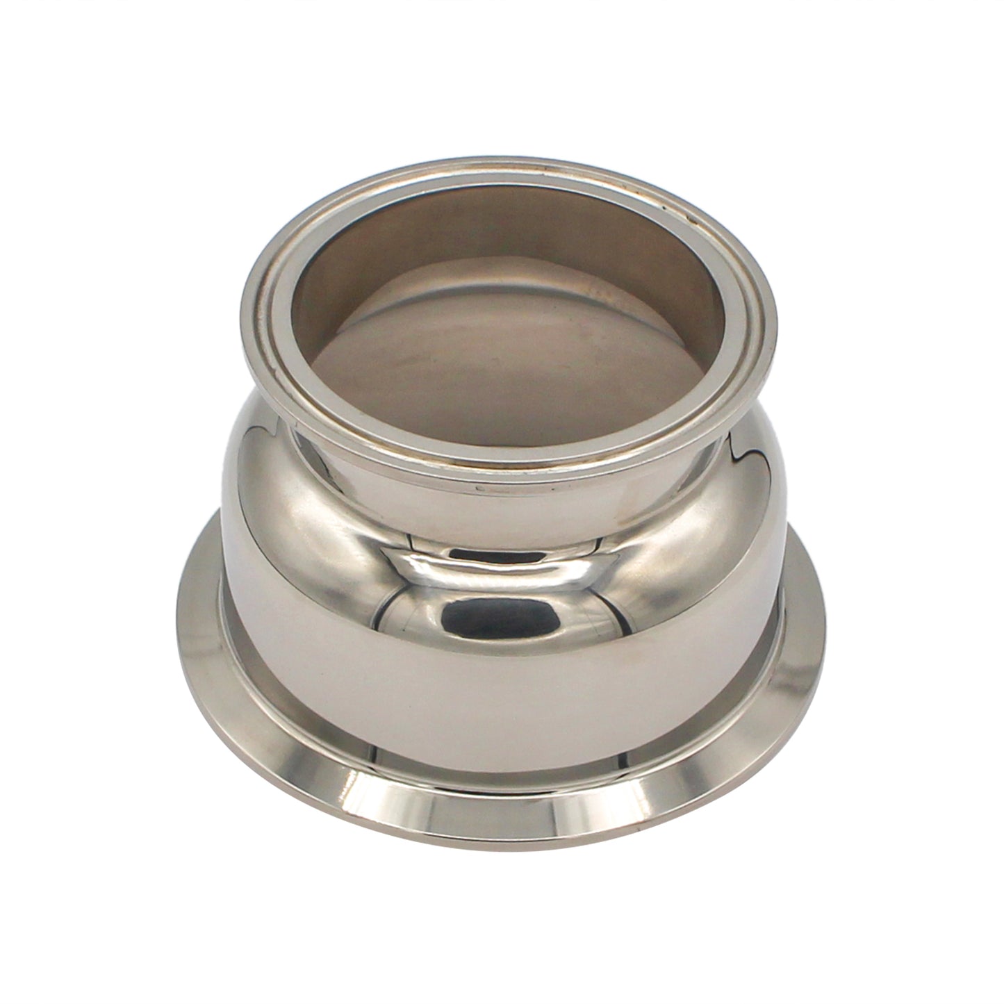 4" X 3" Tri Clamp Concentric Bowl Reducer - Tri Clover Sanitary Stainless Steel Fitting