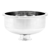 Stainless Steel Tri-Clover Concentric Bowl Reducer - 6" TC X 1.5" TC