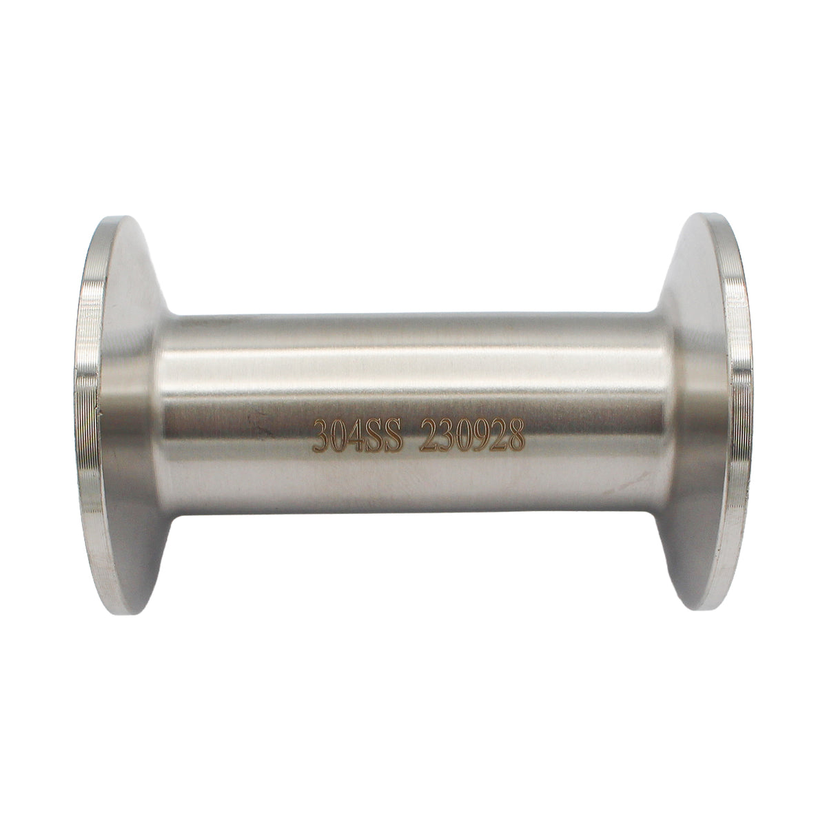 1" Tri Clamp Extension Tube (3") - Tri Clover Sanitary Stainless Steel