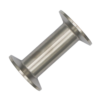 1" Tri Clamp Extension Tube (3") - Tri Clover Sanitary Stainless Steel