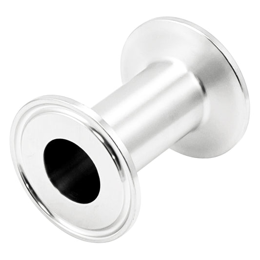 1" Tri Clamp Extension Tube (3") - Tri Clover Sanitary Stainless Steel