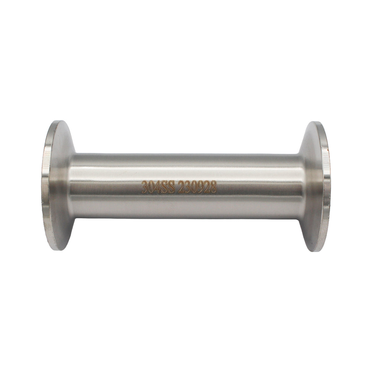 1" Tri Clamp Extension Tube (4") - Tri Clover Sanitary Stainless Steel