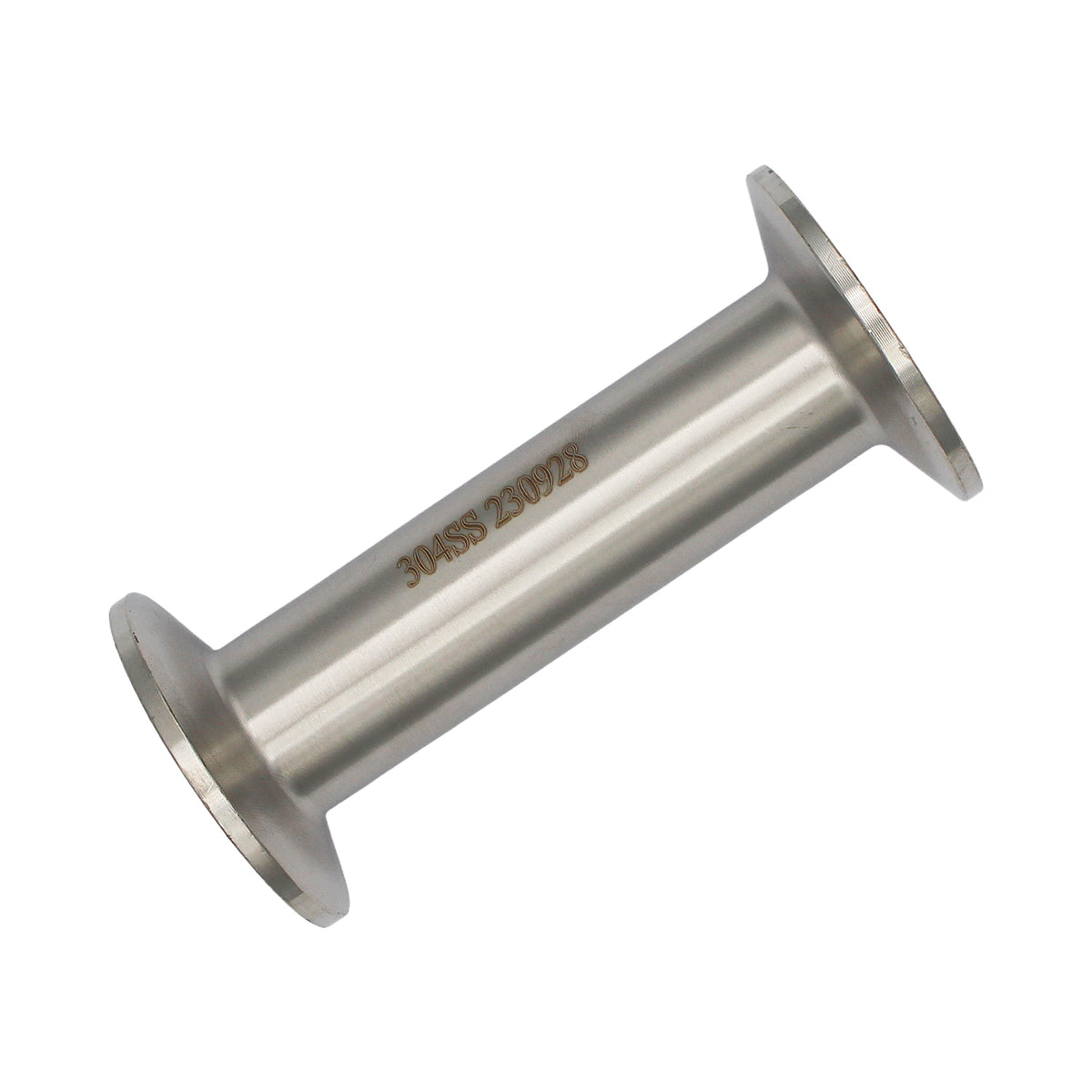 1" Tri Clamp Extension Tube (4") - Tri Clover Sanitary Stainless Steel