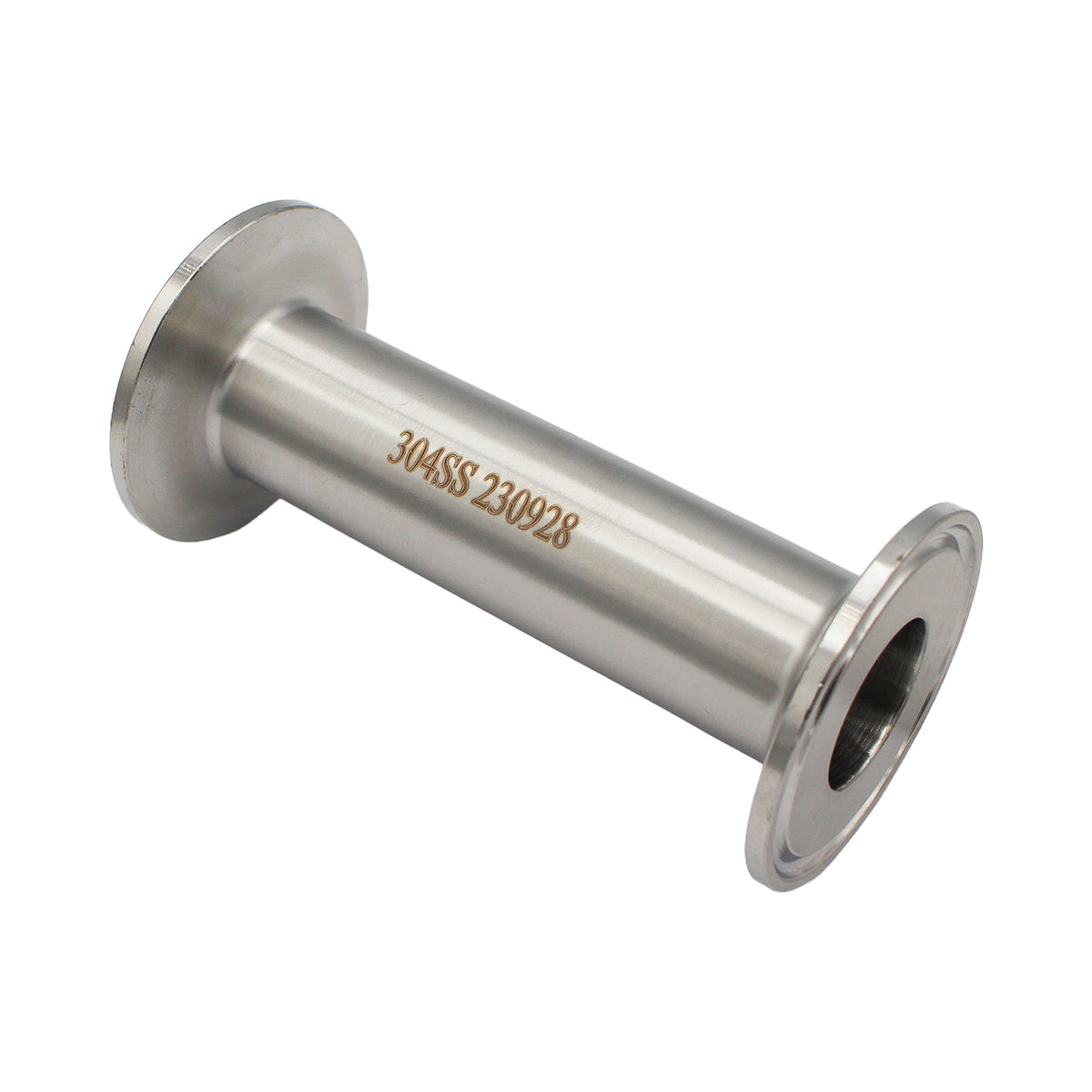 1" Tri Clamp Extension Tube (4") - Tri Clover Sanitary Stainless Steel