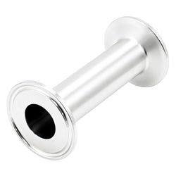 Stainless Steel Tri-Clover Extension Tube - 1" TC (4")