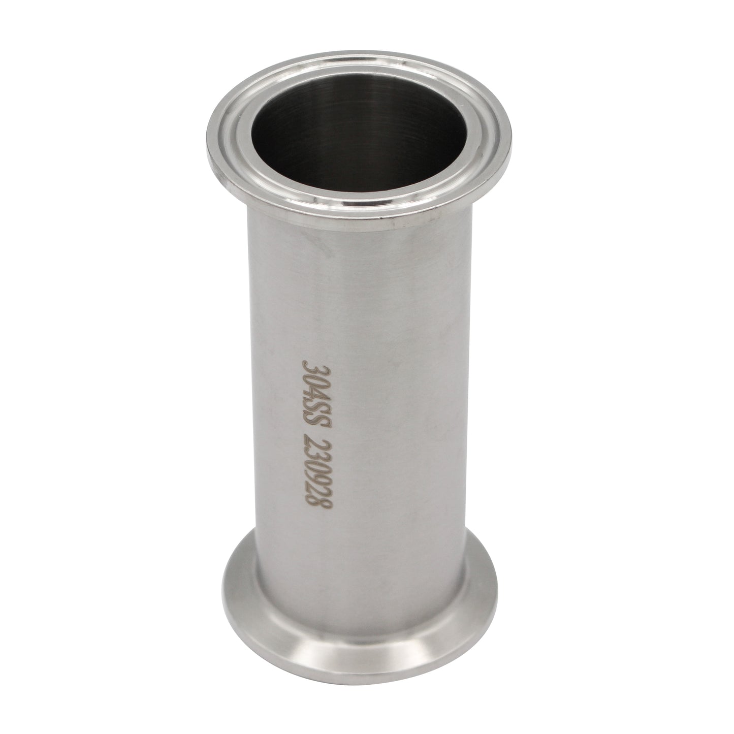 1.5" Tri Clamp Extension Tube (4") - Tri Clover Sanitary Stainless Steel