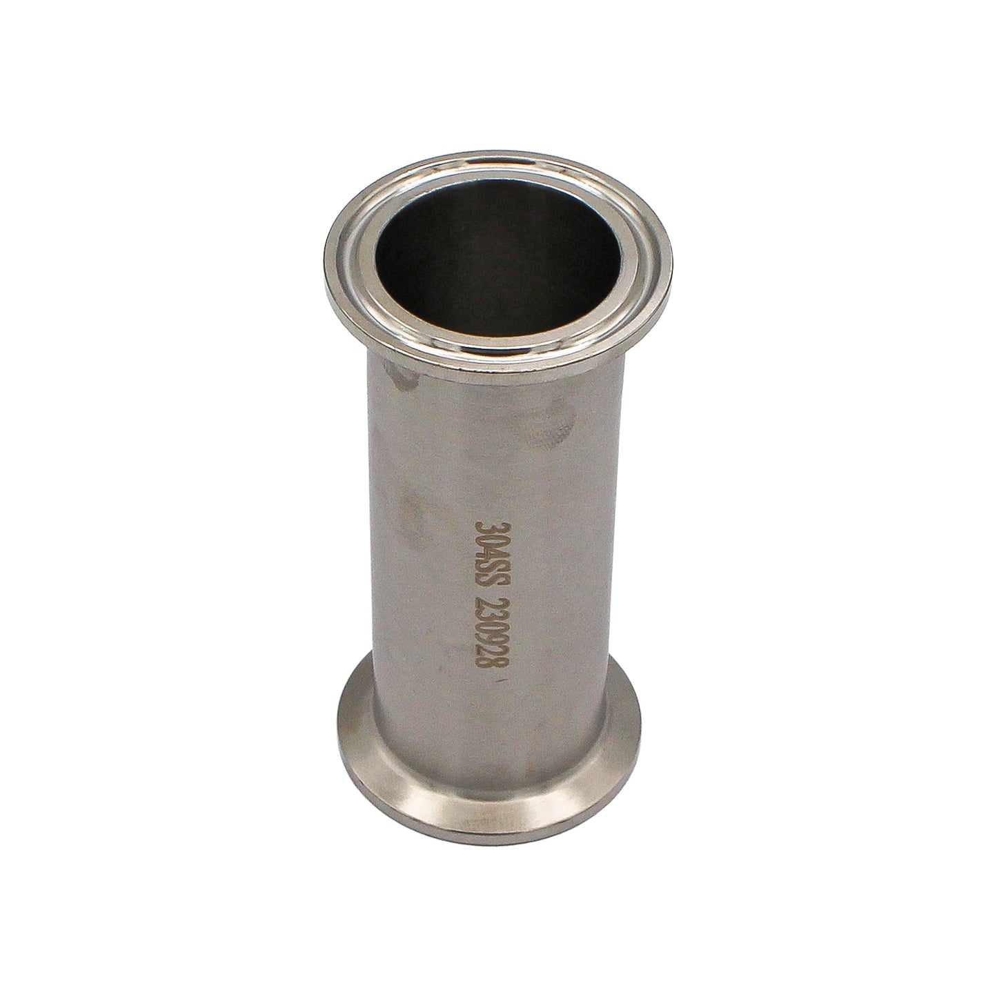 1.5" Tri Clamp Extension Tube (4") - Tri Clover Sanitary Stainless Steel