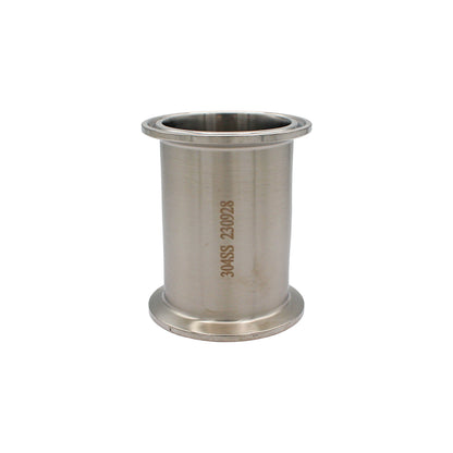2" Tri Clamp Extension Tube (3") - Tri Clover Sanitary Stainless Steel