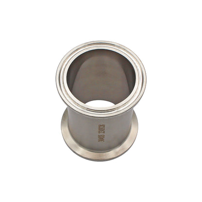 2" Tri Clamp Extension Tube (3") - Tri Clover Sanitary Stainless Steel