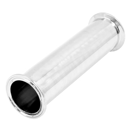 Stainless Steel 2" Tri-Clover Extension Tube - 8" OAL