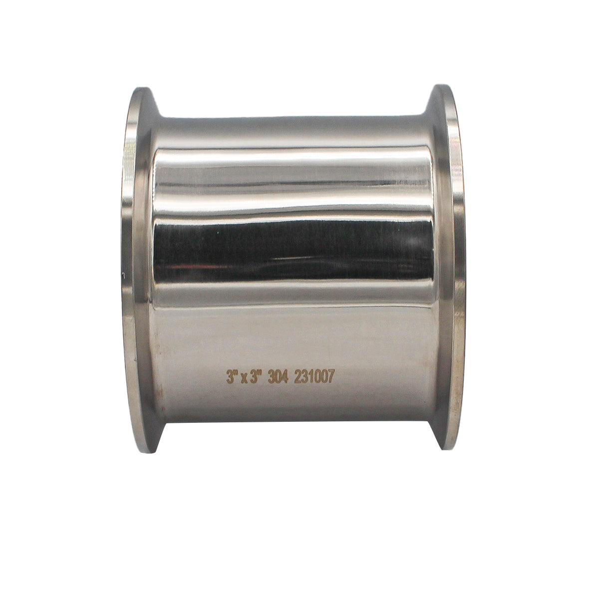 3" Tri Clamp Extension Tube (3") - Tri Clover Sanitary Stainless Steel