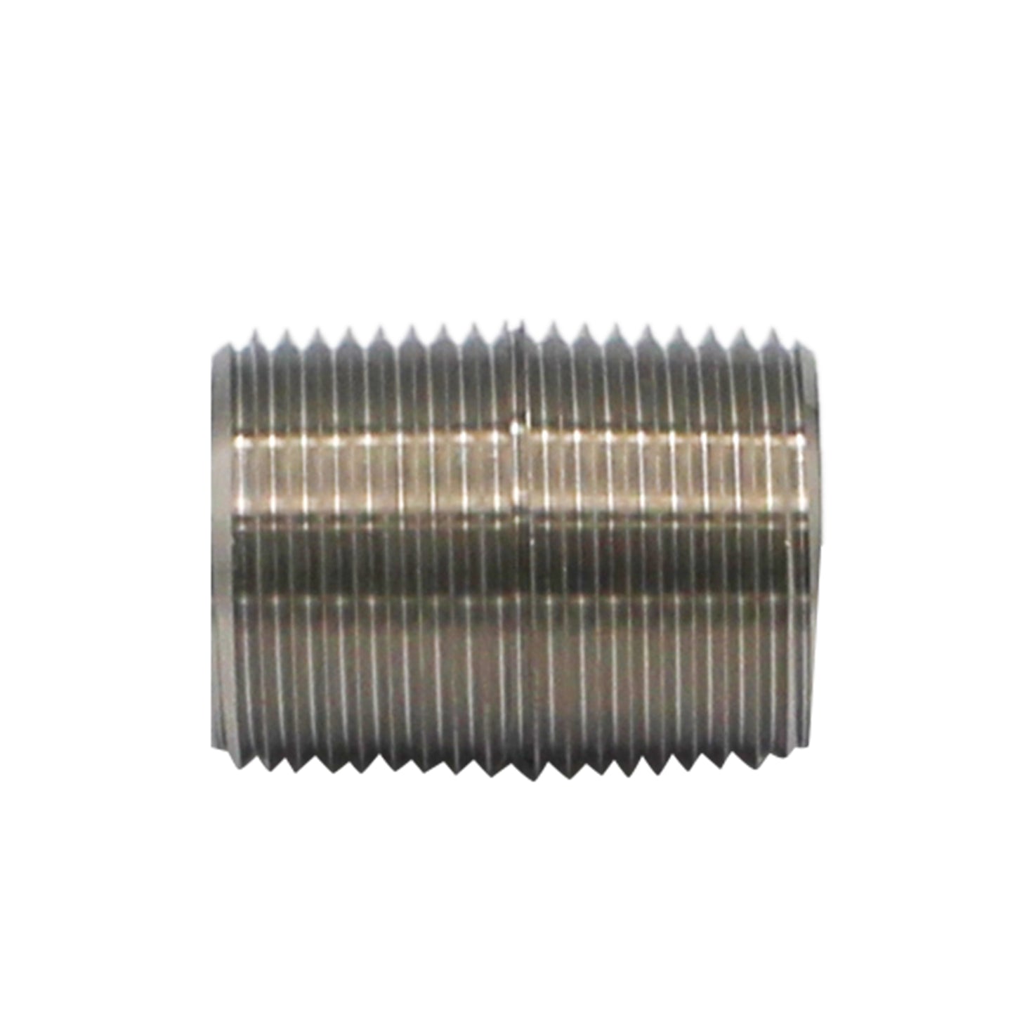 SS Brewtech 3/4" Male NPT Close Nipple - 304 Stainless Steel Pipe Fitting