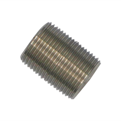 SS Brewtech 3/4" Male NPT Close Nipple - 304 Stainless Steel Pipe Fitting