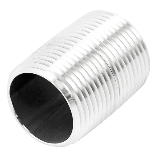SS Brewtech 3/4" Male NPT Close Nipple - 304 Stainless Steel Pipe Fitting