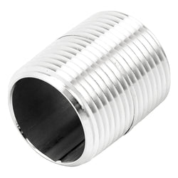 Ss Brewtech Stainless Steel Close Nipple - 1" Male NPT