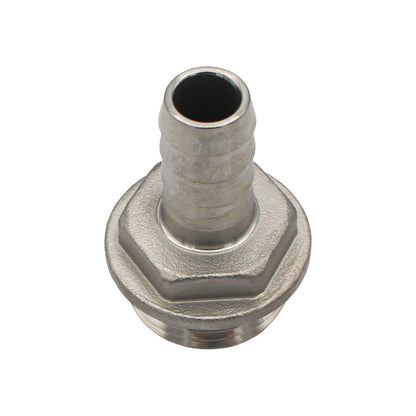 Ss Brewtech Stainless Steel Fitting - 3/4" Male Garden Hose X 1/2" OD Barb