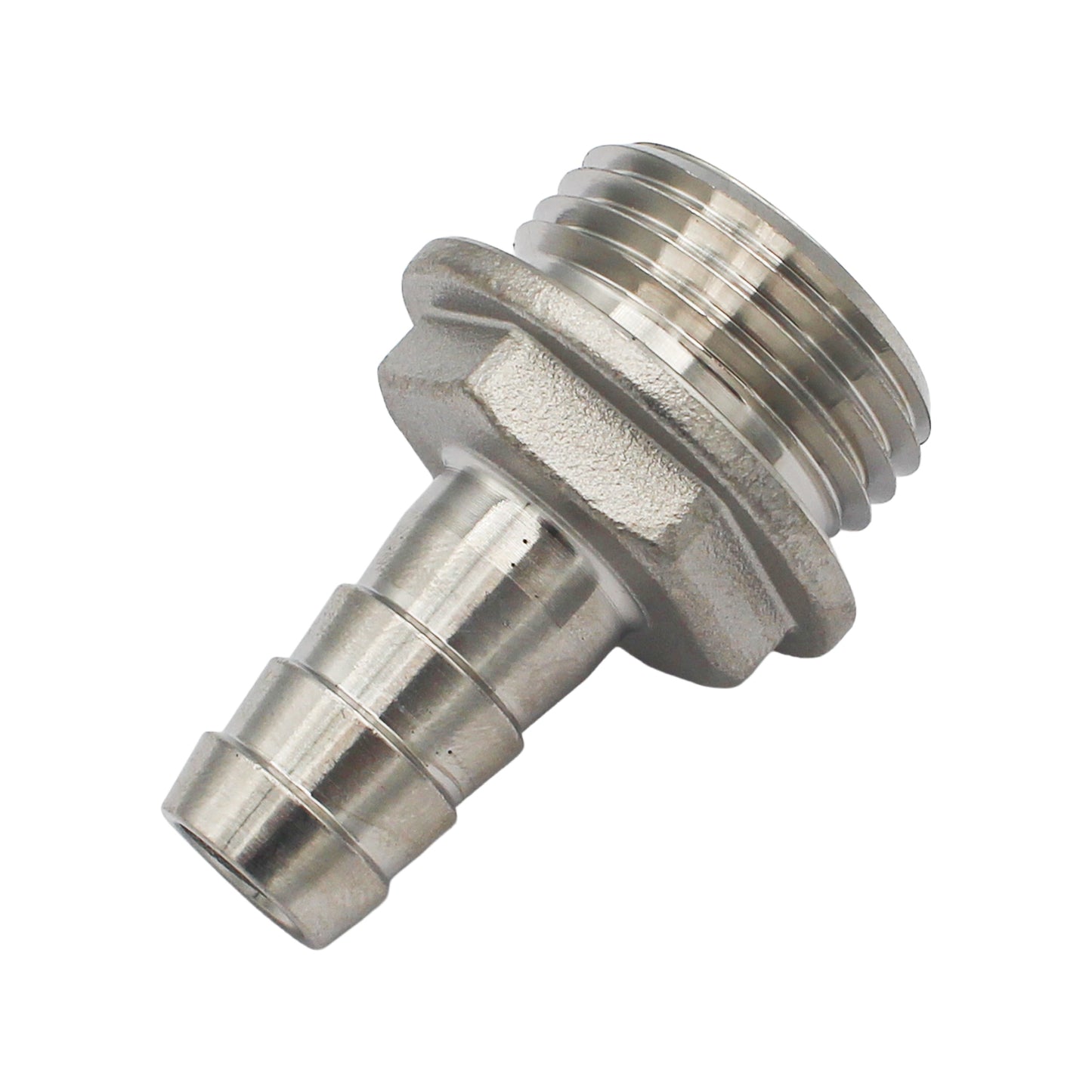 Ss Brewtech Stainless Steel Fitting - 3/4" Male Garden Hose X 1/2" OD Barb