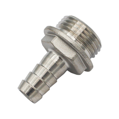 Ss Brewtech Stainless Steel Fitting - 3/4" Male Garden Hose X 1/2" OD Barb