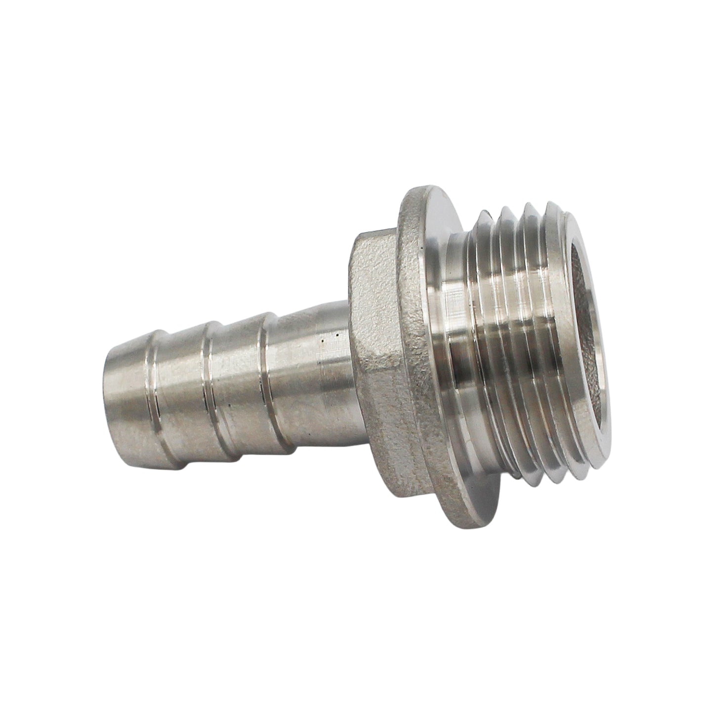 Ss Brewtech Stainless Steel Fitting - 3/4" Male Garden Hose X 1/2" OD Barb