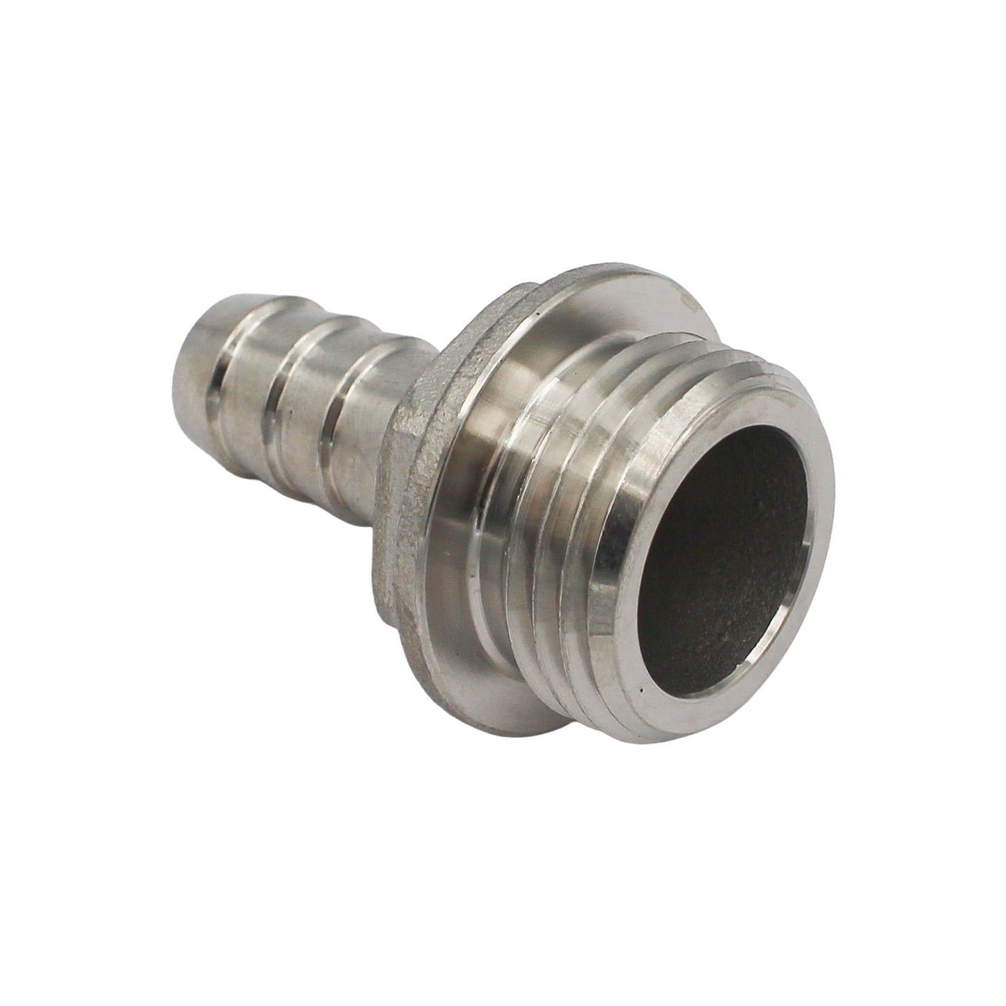 Ss Brewtech Stainless Steel Fitting - 3/4" Male Garden Hose X 1/2" OD Barb