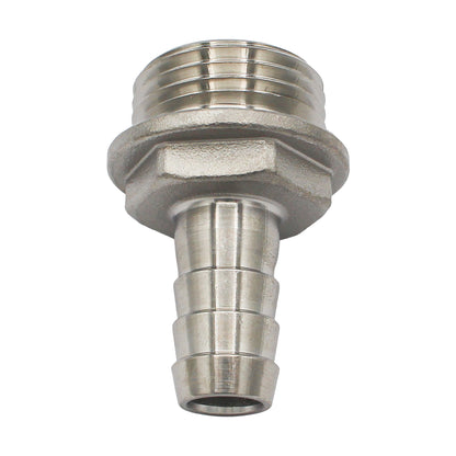Ss Brewtech Stainless Steel Fitting - 3/4" Male Garden Hose X 1/2" OD Barb