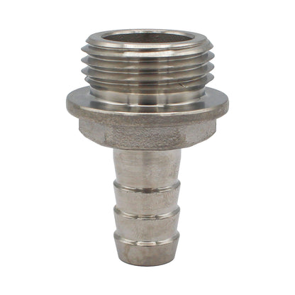 Ss Brewtech Stainless Steel Fitting - 3/4" Male Garden Hose X 1/2" OD Barb