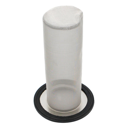 Stainless Steel Tri-Clover Sock Screen Gasket - 3 TC (100 Mesh)
