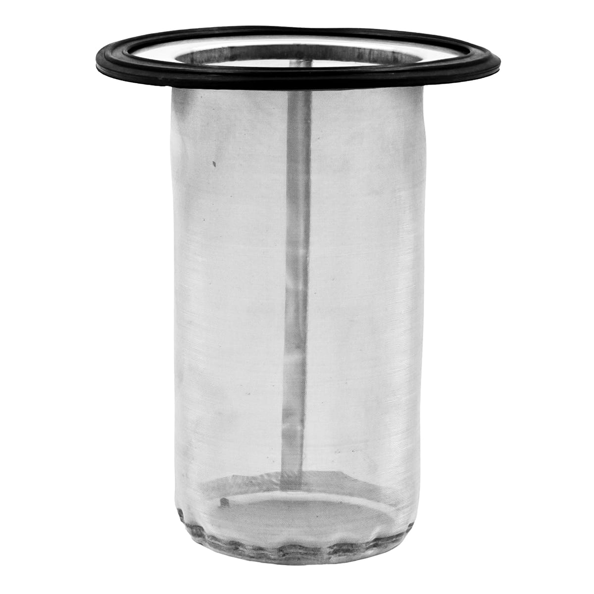 Stainless Steel Tri-Clover Sock Screen Gasket - 4" TC (100 Mesh)