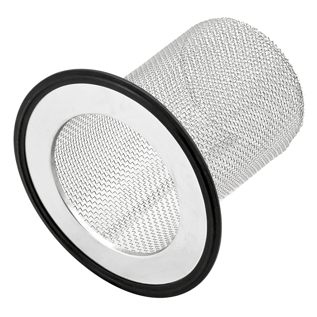 Stainless Steel Tri-Clover Sock Screen Gasket - 6" TC (10 Mesh)