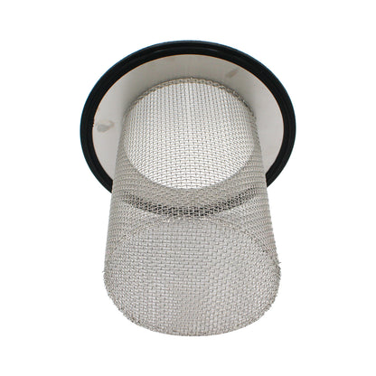 Stainless Steel Tri-Clover Sock Screen Gasket - 6" TC (10 Mesh)