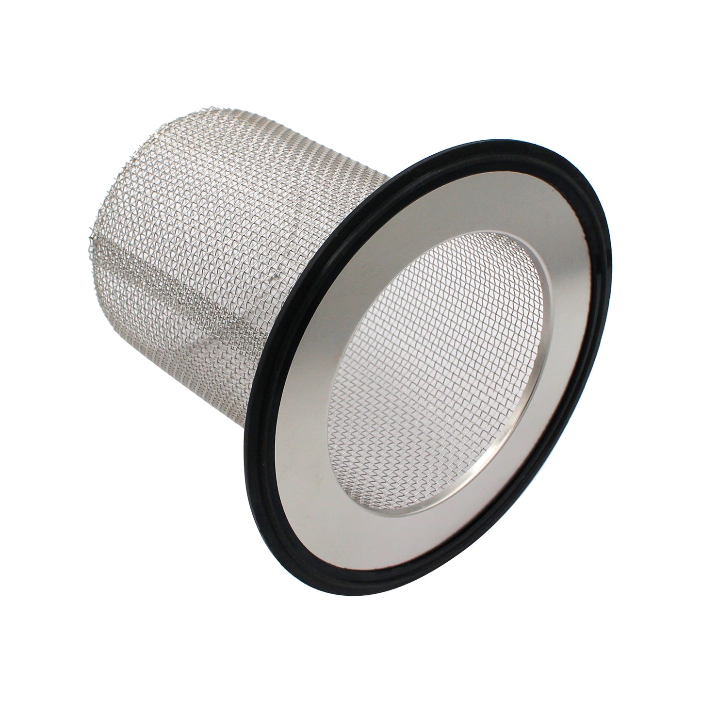 Stainless Steel Tri-Clover Sock Screen Gasket - 6" TC (10 Mesh)