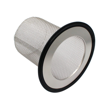 Stainless Steel Tri-Clover Sock Screen Gasket - 6" TC (10 Mesh)