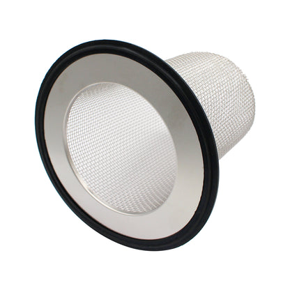 Stainless Steel Tri-Clover Sock Screen Gasket - 6" TC (10 Mesh)