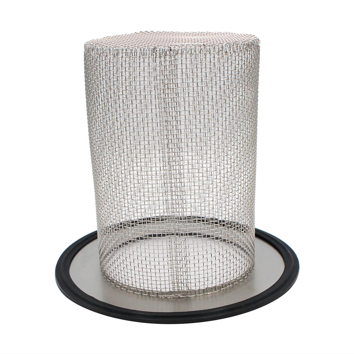 Stainless Steel Tri-Clover Sock Screen Gasket - 6" TC (10 Mesh)