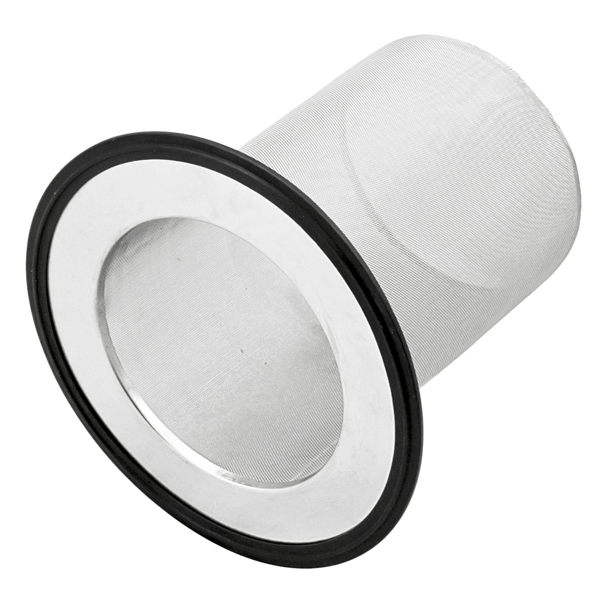 Stainless Steel Tri-Clover Sock Screen Gasket - 6" TC (50 Mesh)