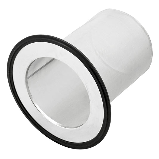 Stainless Steel Tri-Clover Sock Screen Gasket - 6" TC (100 Mesh)