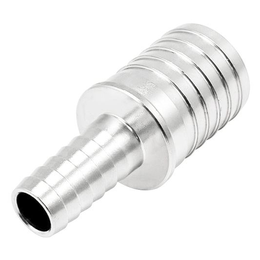 Stainless Steel Barbed Hose Splicer - 1/2" X 5/8"