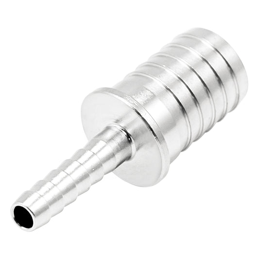 Stainless Steel Barbed Hose Splicer - 3/16" X 1/2"