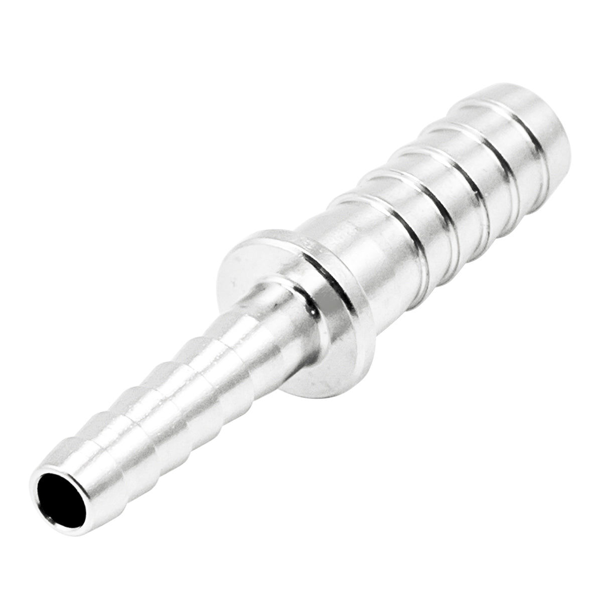 Stainless Steel Barbed Hose Splicer - 3/16" X 1/4" -  Canuck Homebrew Supply, Canada
